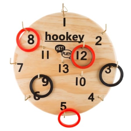 Toy Time Wooden Ring Toss Game Set 259421NVT